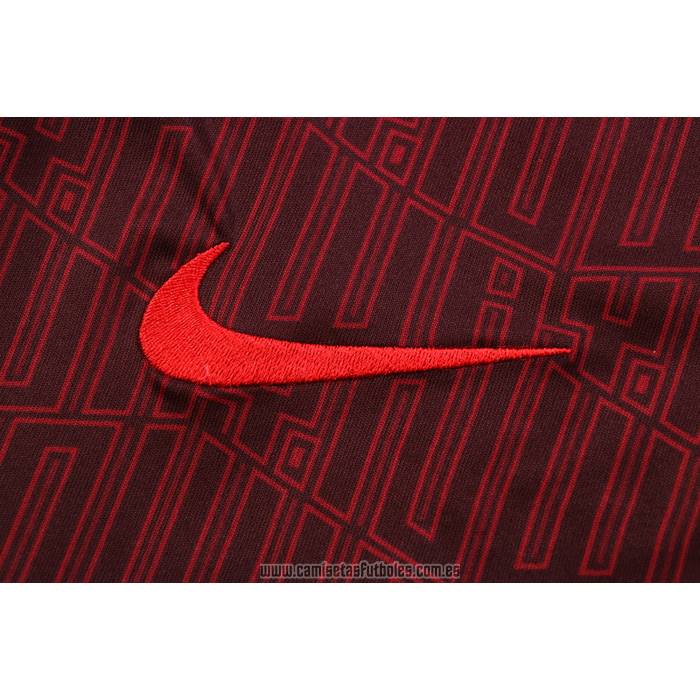 Chandal del Liverpool Manga Corta 2022-2023 Rojo - Pantalon Corto